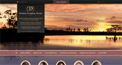 Desktop Screenshot of duhonfuneralhome.com